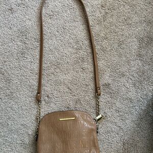 Steve Madden Tan Embossed Crossbody Bag